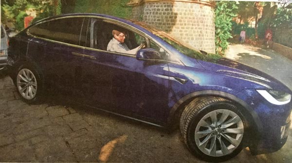 Watch This Tesla Model X In Action On The Indian Roads