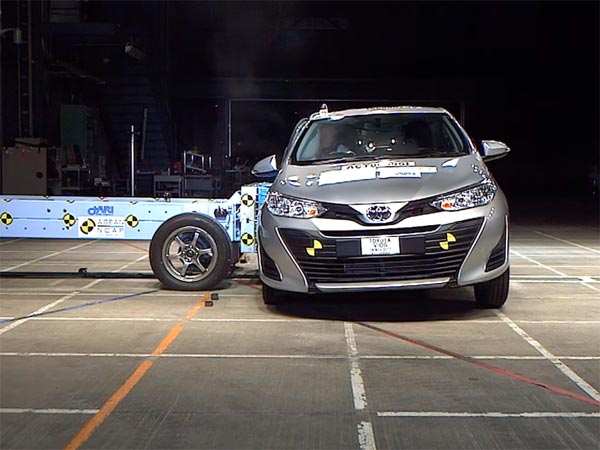 Toyota Vios Crash Test Ratings By ASEAN NCAP Revealed