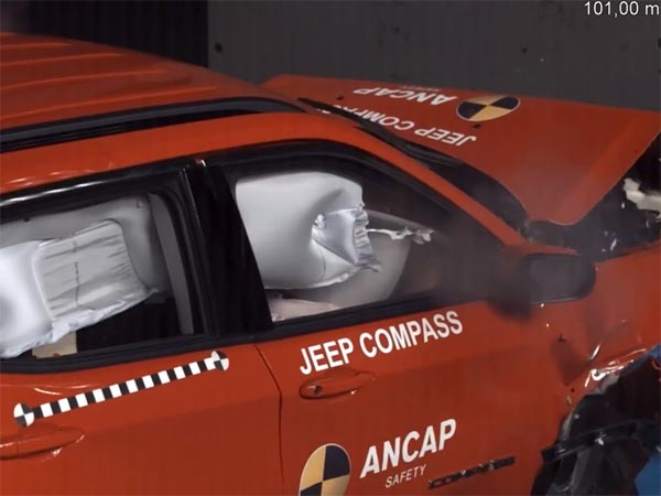 Made-In-India Jeep Compass Scores 5-Star ANCAP Rating