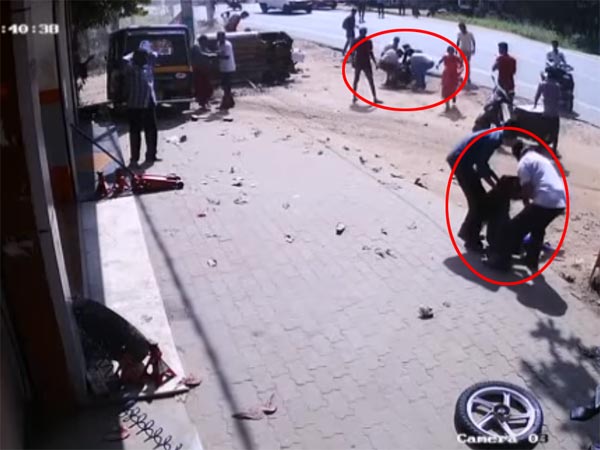 Car Collides Head-On With Bike In A Horrific Crash In Kerala