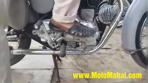 This Royal Enfield Bullet Gets A Reverse Gear