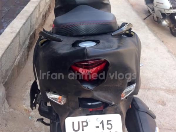 TVS 125cc Graphite Concept Scooter Spotted In India Again