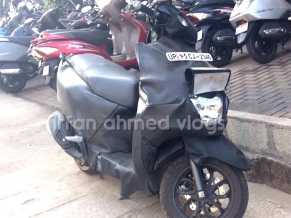TVS 125cc Graphite Concept Scooter Spotted In India Again