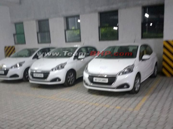 Peugeot 208 Spotted Testing In India