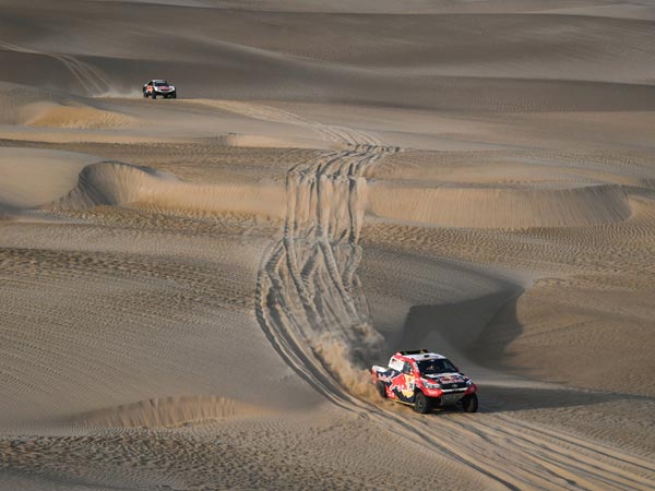 Dakar 2018 Stage 5 Updates: Aravind KP Crashes Out, CS Santosh Keeps It Steady