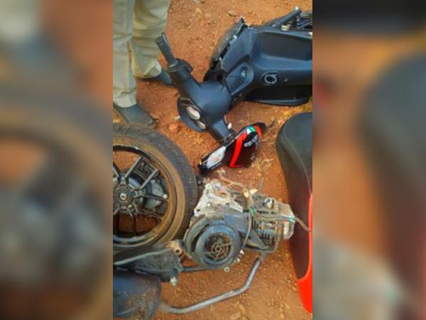 Tata Tiago Crashes Into Aprilia SR150 — Scooter Split In Half