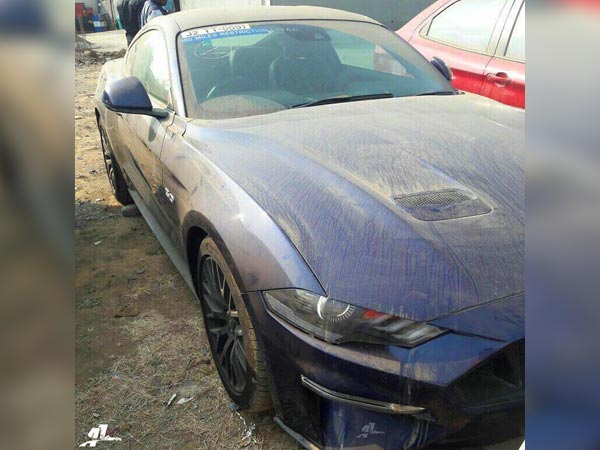 2018 Ford Mustang Facelift Spied In India