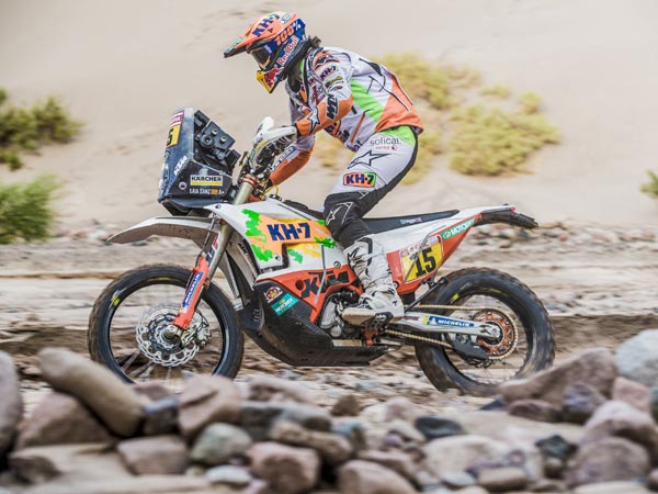 Dakar 2018 Stage 11 Updates: CS Santosh Gains Good Ground