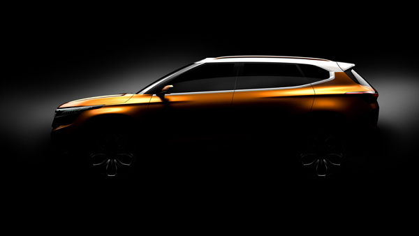 Kia Motors SP Concept SUV Teased — To Debut At Auto Expo 2018