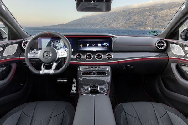 mercedes-amg cls 53 interior