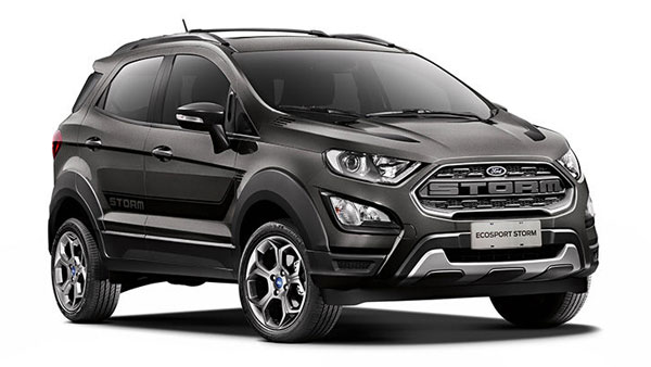 New Ford EcoSport Storm Unveiled; Gets 4WD And Sporty Cosmetic Upgrades