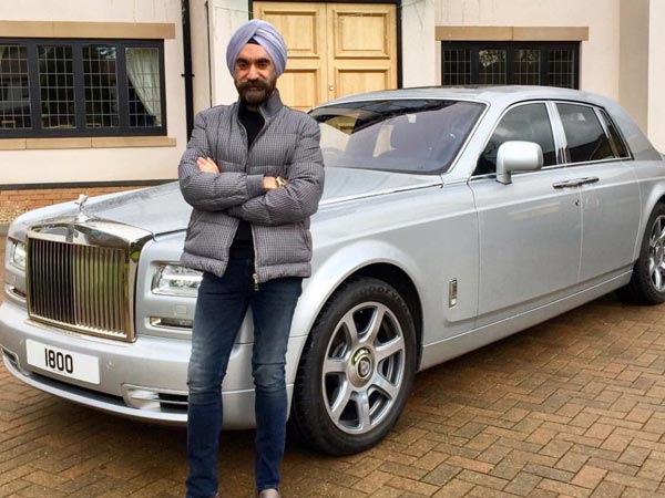 Sikh Billionaire Matches His Rolls Royce With Different Turban Colours
