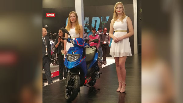 Auto Expo 2018: Aprilia SR 125 Launched At Rs 65,310 