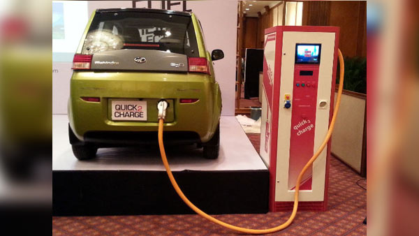 First Public Electric Vehicle Charging Station Set Up In Bangalore