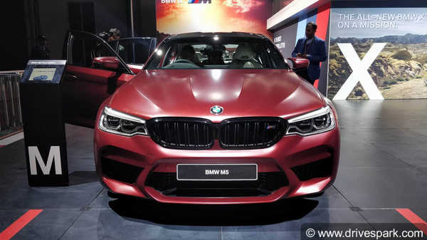 Auto Expo 2018: BMW M5 Launched In India At Rs 1.43 Crore 