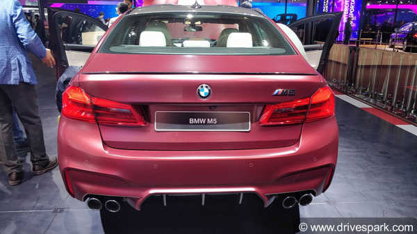 Auto Expo 2018: BMW M5 Launched In India At Rs 1.43 Crore 