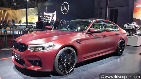 Auto Expo 2018: BMW M5 Launched In India At Rs 1.43 Crore 