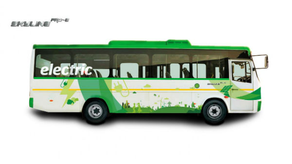 Eicher Skyline Pro Electric Bus Launched In India Eicher Skyline Pro Electric Bus Launched In India