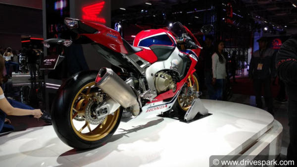 Auto Expo 2018: Honda CBR1000RR Fireblade SP Showcased
