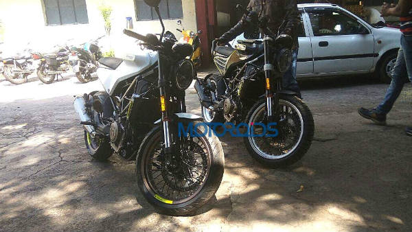 Husqvarna Svartpilen 401 And Vitpilen 401 Spotted Testing In India Husqvarna Svartpilen 401 And Vitpilen 401 Spotted Testing In India