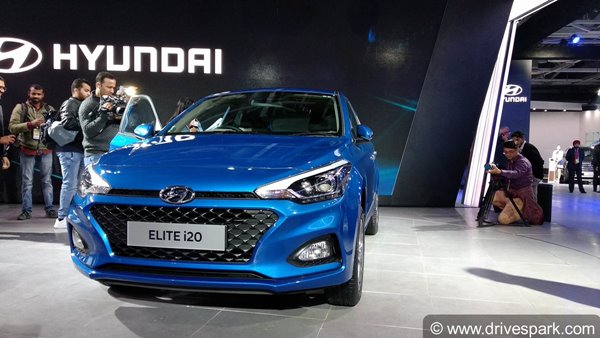 Auto Expo 2018: New Hyundai Elite i20 Launched At Rs 5.34 Lakh