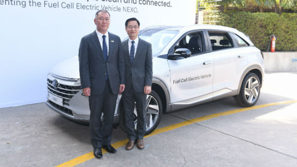Hyundai Nexo FCEV Electric SUV Showcased In India