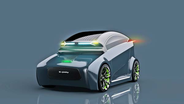 Infiniti E-Jiffy Autonomous Electric Car — A Concept By Narendra Singh Chhetri