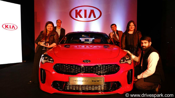 Auto Expo 2018: Kia Stinger Showcased In India
