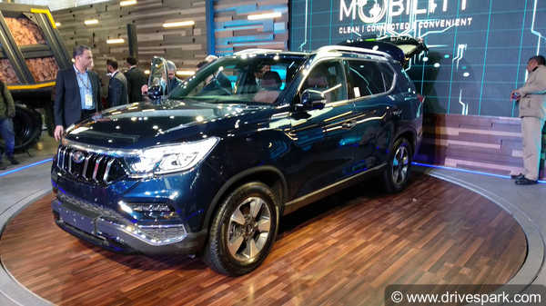 Auto Expo 2018: Mahindra-Badged G4 Rexton Showcased — Specifications & Images