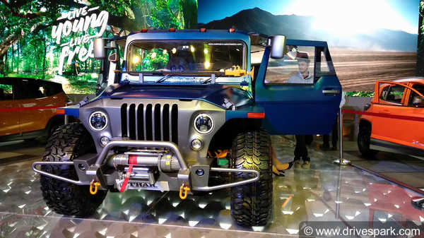 Auto Expo 2018: Mahindra Thar Wanderlust Showcased - Specifications, Features & Images