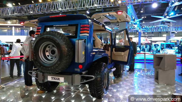 Auto Expo 2018: Mahindra Thar Wanderlust Showcased - Specifications, Features & Images