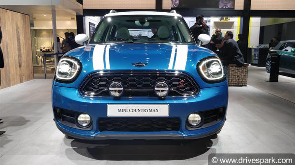  Auto Expo 2018: Mini Countryman Unveiled