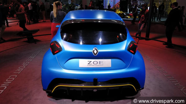 Auto Expo 2018: Renault Zoe E-Sport Concept Showcased