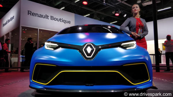 Auto Expo 2018: Renault Zoe E-Sport Concept Showcased