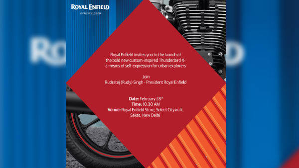 Royal Enfield Thunderbird X Launch Date: Expected Price, Specifications & Features