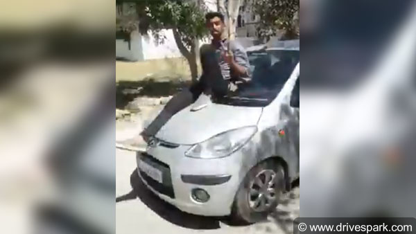 Joyride On Bonnet Of Car - Stunting And Street Racing On Public Roads Need to Be Reported