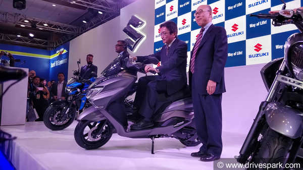 Auto Expo 2018: Suzuki Burgman Street Revealed - Expected Launch Date & Price, Features & Images