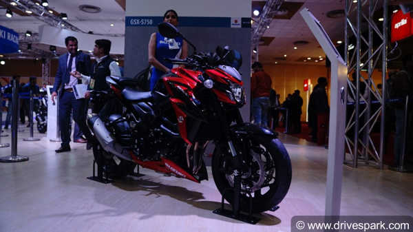 Auto Expo 2018: Suzuki GSX-S750 Unveiled - Expected Launch, Price, Specifications, Features & Images