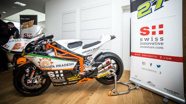 Andhra Pradesh Sponsors Moto 2 Team For 2018 MotoGp Season