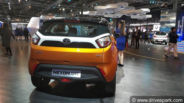 Auto Expo 2018: Tata Nexon AMT Unveiled 