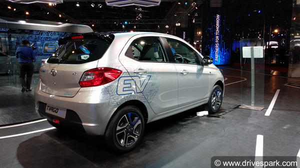 Auto Expo 2018: Tata Tiago EV And Tigor EV Showcased