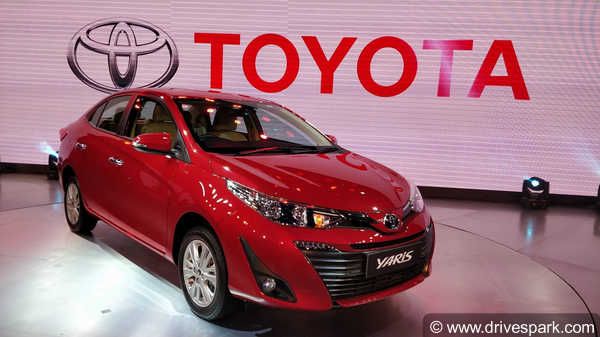 Auto Expo 2018: Toyota Yaris Unveiled