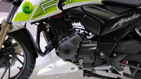 Auto Expo 2018: TVS Apache RTR 200 Fi Ethanol Showcased — Specifications & Images