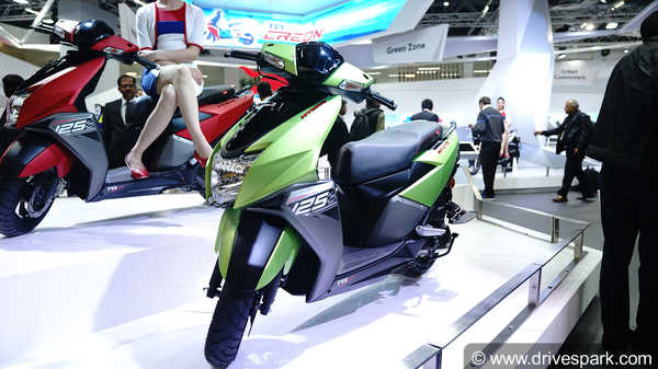 Auto Expo 2018: TVS Bikes & Scooters At Auto Expo; Unveils, Showcases, Concepts & Images