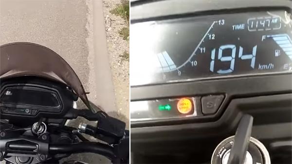 Bajaj Dominar 400 Hits 194km/h With Stock ECU