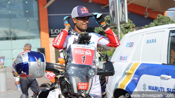 Maruti Suzuki Desert Storm 2018: CS Santosh Crashes Out In Stage 3 Maruti Suzuki Desert Storm 2018: CS Santosh Crashes Out In Stage 3