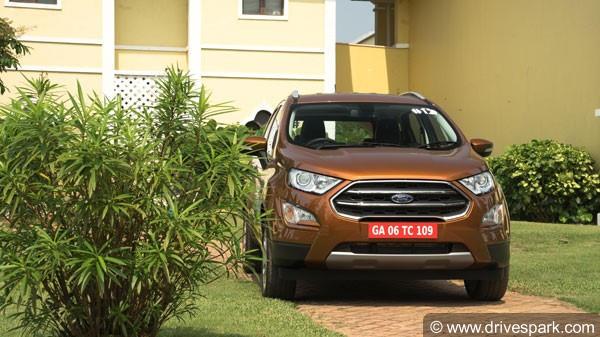 Ford EcoSport Petrol Titanium+ Trim Gets 5-Speed Manual Gearbox
