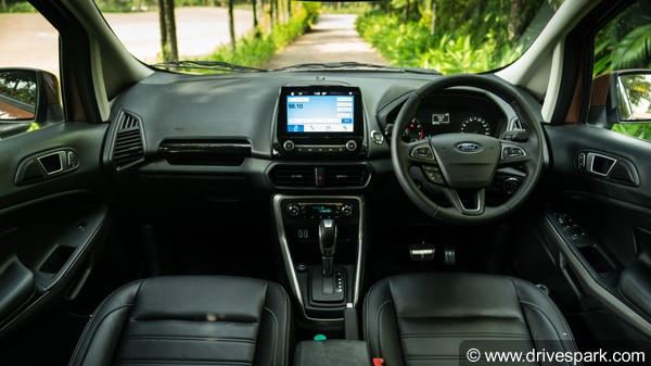 Ford EcoSport Petrol Titanium+ Trim Gets 5-Speed Manual Gearbox