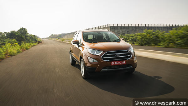 Ford EcoSport Petrol Titanium+ Trim Gets 5-Speed Manual Gearbox