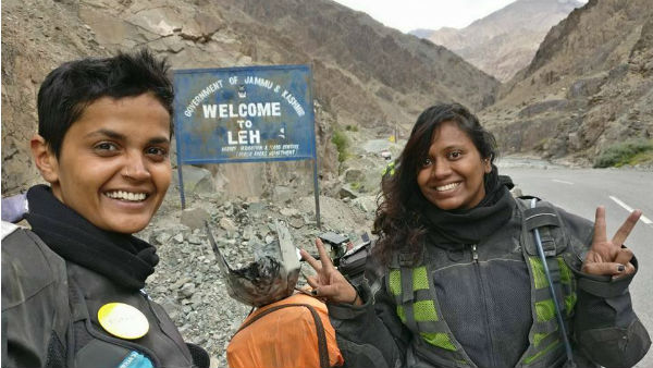 Kanyakumari To Leh In 129 Hours — Two Women; Two Motorcycles And One 4,000 km Journey